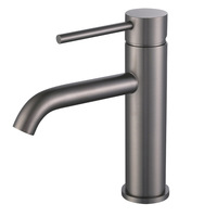 Robinet mitigeur de lavabo classique à poignée unique et à trou unique, finition dorée, design moderne, cartouche en céramique, pour salle de bain