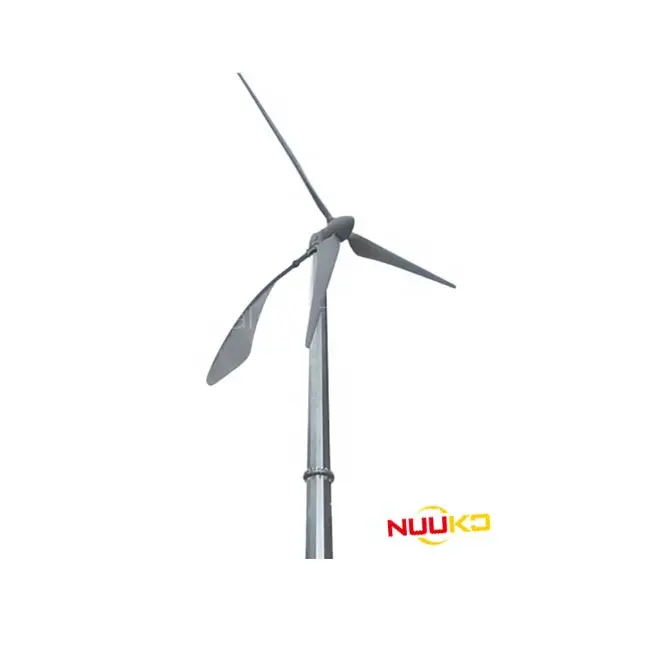 Nuuko 에너지 20kw 수직 전력 220V 380V 풍력 발전기