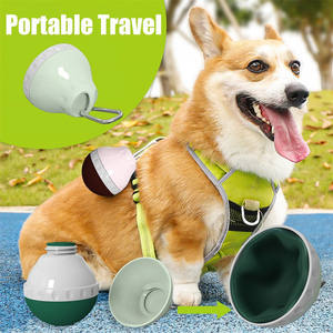 2026 Draagbare Hond Waterfles Siliconen Huisdieren Feeder - Product Image 5