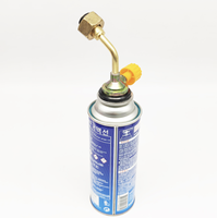 Adaptador de cilindro de Gas LPG para acampar al aire libre, conector convertidor de horno de tipo dividido, adaptador de propano para estufa de butano