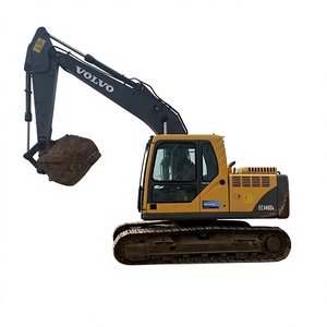 Excavadora de cadenas Volvo EC140DL de segunda mano, modelo 2018, 15 toneladas, motor y bomba, máquina de movimiento de tierras para construcción - Product Image 1