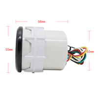 Tachymètre pour voiture, jauge de tachymètre 8000 tr/min, diamètre 55 mm, pour moteur à essence de 1 à 8 cylindres