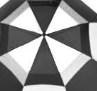 Blanc avec du noir