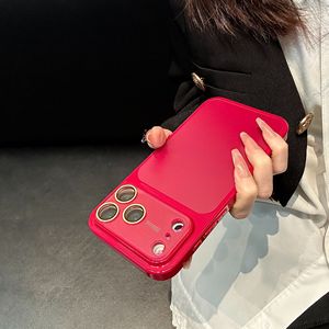 Coque de luxe AG mate compatible avec iPhone 17 16 15 14 Pro Max, <span class=keywords><strong>cadre</strong></span> brillant, minimaliste, fine et antichoc - Product Image 2