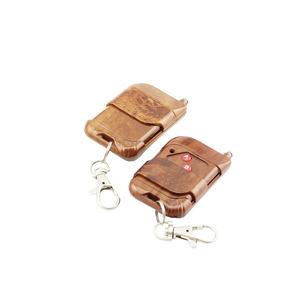 Hot Dijual 315 MHz/433 MHZ 12 V 27A Baterai Coklat Empat Huruf Tombol Nirkabel RF <span class=keywords><strong>Remote</strong></span> Controller - Product Image 3