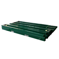 Cantilever metal schuifpoort, elektrische automatische motor aangedreven schuifpoort voor tuin en oprit, ijzeren schuifpoort voor huis