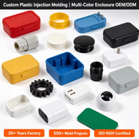Moldes ABS de Alta Precisión Personalizados con Tolerancia de +/-0.005mm para Equipos Eléctricos Industriales, Moldeo por Inyección de Plástico Personalizado