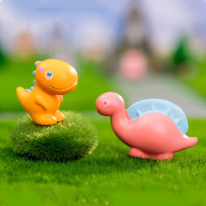 Miniaturas de Dinosaurios de Resina para Decoración de Paisajes, Adornos de Animales Pequeños y Lindos, Accesorios para Manualidades - Product Image 6