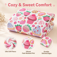 Plaid en flanelle polaire de Noël, doux et chaud, imprimé sapin de Noël, couverture de canapé pour cadeau de fêtes