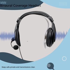 Headset Walkie Talkie K1 dengan Mikrofon Pelindung Pendengaran Earmuff Boom Mic Kompatibel dengan Radio Dua Arah Baofeng UV-5R UV-82 BF-888S - Product Image 3