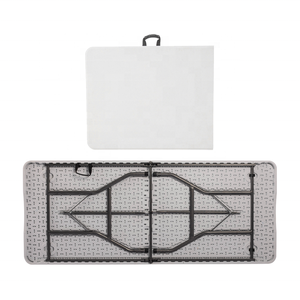 Offre Spéciale de <span class=keywords><strong>table</strong></span> et de chaises pliables en plastique de camping extérieur de 6 pieds - Product Image 4