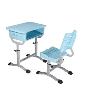 Comfortable Student Desk And Chair Adjustable School Classroom Desk And Chair