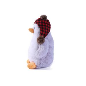Peluche pingouin personnalisée en gros, jouet doux en coton PP brodé, animal sauvage de l'Antarctique, cadeau pour bébé, décor de maison emballé - Product Image 4