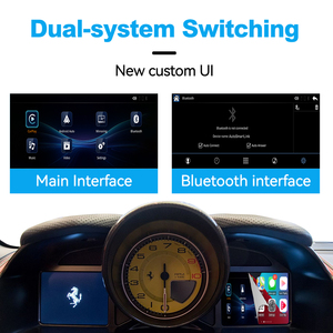 2025 joyeauto mô-đun FE rrari F8/812 mmi Giao diện 1 Bảo hành không dây Carplay Android tự động gương Màn hình DVD - Product Image 5
