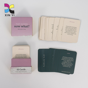 Bán buôn tùy chỉnh thiết kế giấy chơi thẻ với thiết kế logo của riêng bạn mang nhãn hiệu chơi thẻ - Product Image 2