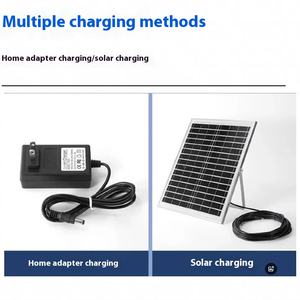 Ventilateur sur pied industriel haute puissance ventilateur de sol électrique puissant charge solaire pour usage domestique grand ventilateur de tour d'escalade de vent - Product Image 5