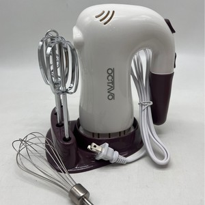 Batidora eléctrica Canxin CX-6623 400W con carcasa de plástico blanca, estándar estadounidense, para uso en la cocina. - Product Image 3