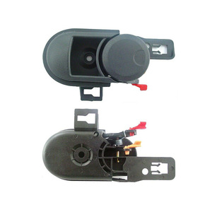 Manija Interior de Puerta Delantera para Jeep Wrangler 55395406AC 55395407AC, Pieza de Repuesto de Plástico Negro - Product Image 3