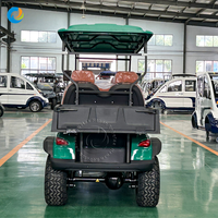 Voiturette de golf électrique Robetaa 6 places, batterie lithium 48V, certifiée CE, Club Car Precedent
