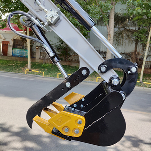 Mini-excavatrice sur chenilles 1,5 tonne à vérins hydrauliques économes en énergie, fabriquée en Chine, conforme à la norme 5, haute puissance pour moteur, pompe et composants essentiels - Product Image 2