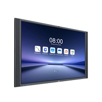 Tableau blanc interactif intelligent 86 pouces 4K LED, écran plat multi-touch tout-en-un, carte mère DZ-3576, stockage 8G+128G, OEM/ODM