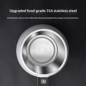 Intelligent Temperature Measurement Magnetic Automatic Stirring <strong>Electric</strong> Portable Coffee Milkshake Fitness Protein <strong>Shaker</strong> 316 - Product Image 3