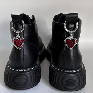 Zapatos de Metal Vintage hebilla gótica hueco Luna sol Martin botas Zapatos hebillas para DIY zapatos accesorios de decoración - Product Image 1