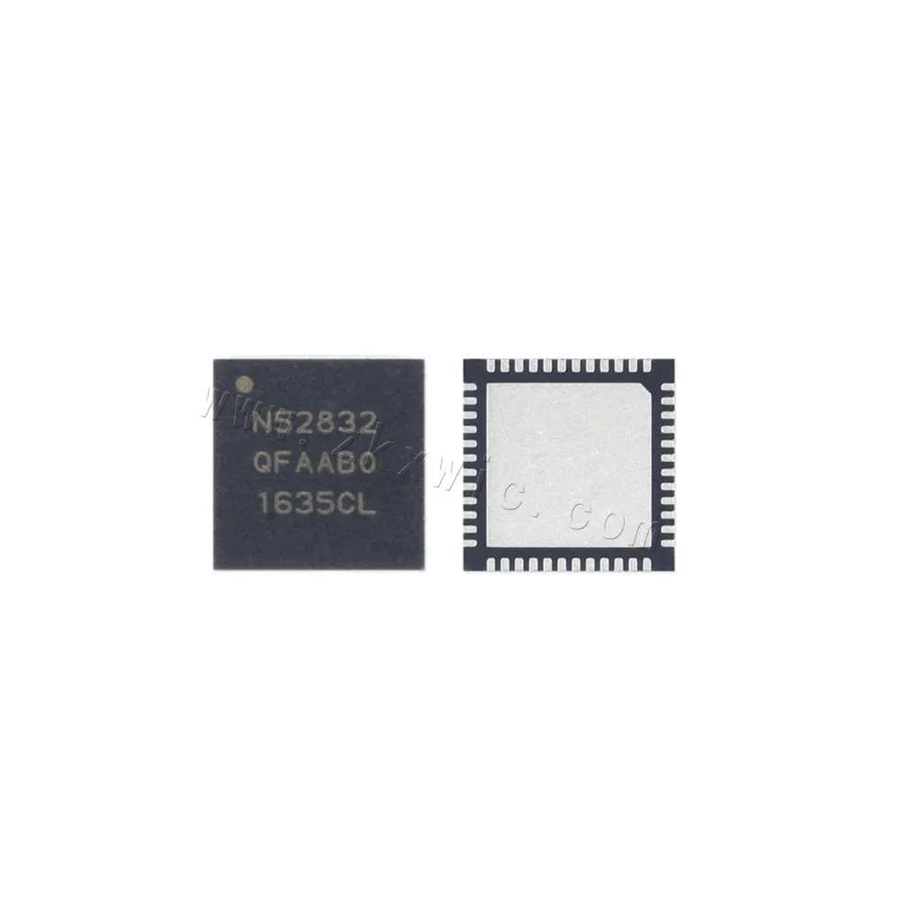 New Original Guaranteed Quality QFN-48 N52832 NRF52832 NRF52832-QFAA-R RF System on a Chip Electronic Components IC BOM Chips