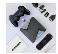 Nouvelle Super Console X2 PRO, console de jeux vidéo domestique, système double 3D, décodeur de jeux avec TV HD, arcade nostalgique, joystick pour deux joueurs