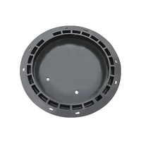 Couvercle d'inspection rond SMC pour station-service D400 C/O 550mm avec serrure
