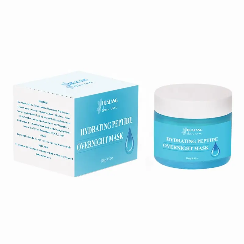 Custom Private Label Diepe Reiniging Hydraterende Voedende Facial Detox Slaap Crème Overnight Slaapmasker