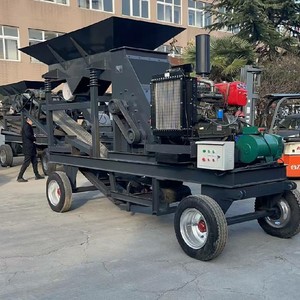 Điều Kiện Mới Quy Mô Lớn E-Loại Di Động Trạm Nghiền Quặng Pebble Điện Thoại Di Động Máy Nghiền Hàm Với Rung Màn Hình - Product Image 2