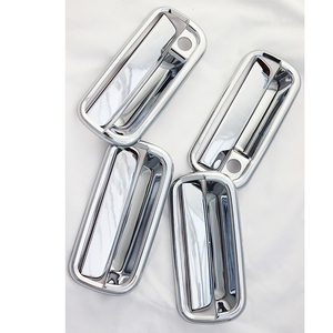 YYCAR Cache-poignée de <span class=keywords><strong>porte</strong></span> en acier inoxydable argenté pour <span class=keywords><strong>Surf</strong></span> 1996-2000, garnitures courtes et monocolores - Product Image 1