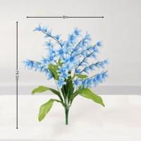 Bouquet de roses et d'hortensias en soie artificielle, toucher réel, avec verdure, pour décoration de table de mariage, fête des Mères, remise de diplôme
