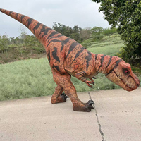 Costume de dinosaure réaliste personnalisé, Tyrannosaurus animatronique, tenue de spectacle pour événement, pour parc d'aventure