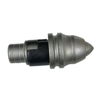 Drillmore TCE55/25C Forets coniques en acier 42CrMoA à dents coniques, tiges rondes, pour tarières de forage de fondations et godets