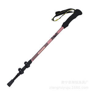 ไม้เท้าคาร์บอนไฟเบอร์แบบ 3 ท่อน ยี่ห้อ Mountain Control Technique พร้อมระบบล็อคภายนอก น้ำหนักเบาพิเศษ สำหรับเดินป่าและปีนเขา - Product Image 4