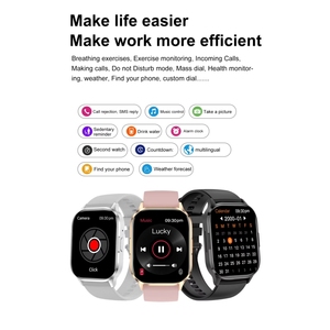 Montre connectée HK21 2,01 pouces avec suivi d'activité, appels Bluetooth, surveillance de la pression artérielle et du rythme cardiaque, étanche IP67, compatible Android, cadran carré - Product Image 4
