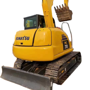 Barato Komatsu PC70 Micro Excavadora 7Ton Mini Excavadora de orugas Usado Mini excavadora de segunda mano | Japón construyó maquinaria compacta - Product Image 1