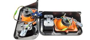 Nueva Lámpara Delantera de Calidad XPower 2534-1167 2534-1168 (Negro/Plateado) para Excavadora de Orugas, Repuestos - Product Image 3