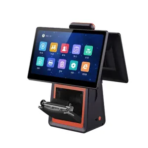 BOZZ P21 novo design desktop pos único 15.6 polegada tela android pagamento máquina nuvem pos sistema hardware