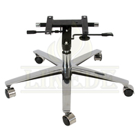 Base de chaise de direction en alliage d'aluminium de haute qualité cinq étoiles avec fonction ergonomique pour chaise de bureau, salle de réunion, chaise d'ordinateur