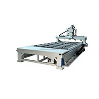 Routeur CNC à double poste de travail multi-broches 2260 pour le bois, machine automatique de gravure, de sculpture et de fraisage pour meubles en panneaux
