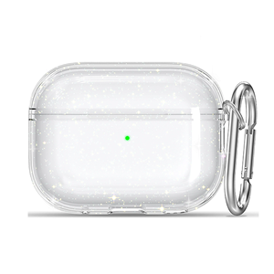 Últimas fundas transparentes para <span class=keywords><strong>Airpods</strong></span> Pro 3 Glitter Cover Funda protectora para auriculares de alta transparencia para <span class=keywords><strong>Airpods</strong></span> Pro 3 Cover - Product Image 1