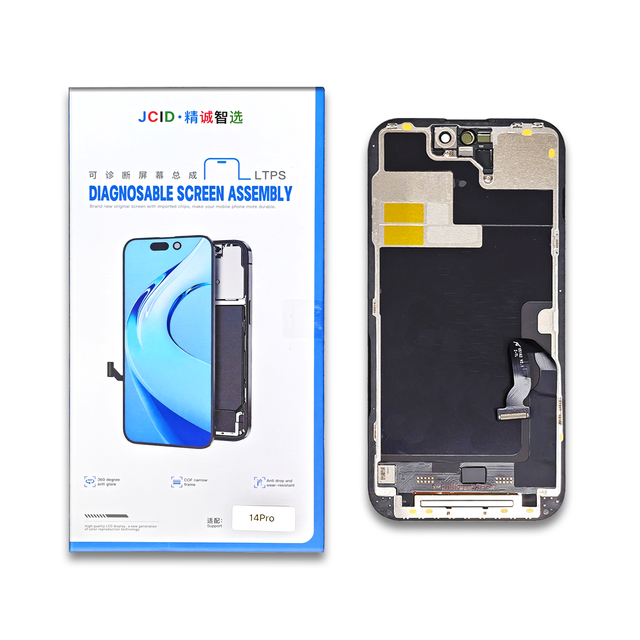 JCID No Unknown Part Message Diagnosable Soft/hard Oled Incell Screen Assembly FHD LCD Display for iphone 13 14 15 16 17promax