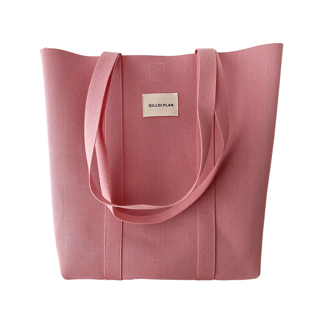 Neue solide Farbe gestrickte Schultertasche einfache vielseitige Handtasche große Kapazität Klasse Pendel-Tote-Tasche