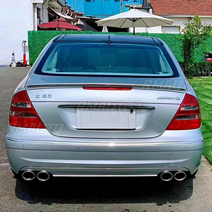 สปอยเลอร์สำหรับ W211 ปี 2002-2009 เมอร์เซเดส-เบนซ์ W211 E-class E200 E260 สปอยเลอร์วัสดุพลาสติก ABS ปีกหลังรถยนต์ สีสปอยเลอร์หลัง - Product Image 4