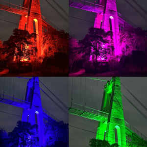 600W RGBW renk 4 in 1 IP65 Led sel su geçirmez sahne aydınlatma açık Perfromances için Led yıkama ışık - Product Image 3