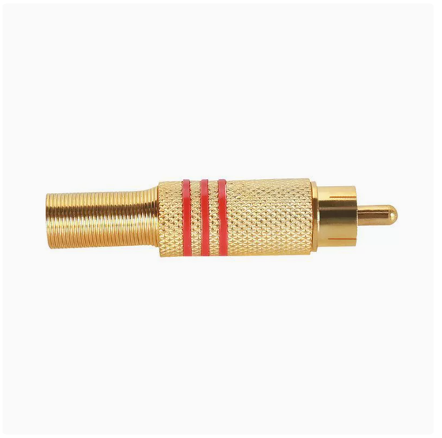 RCA Audio/video Soldering Connectors, Gold-plated Terminals, RCA Connectors, Lotus Plugs, AV Video Connectors, Solderless.