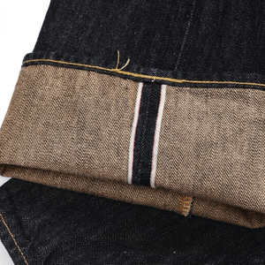 14-16oz Rigid Denim Heavyweight Loose Fit Streetwear Raw Selvedge Denim Skater Hip Hop Straight <strong>Trousers</strong> for <strong>Men</strong> <strong>Baggy</strong> Jeans - Product Image 6